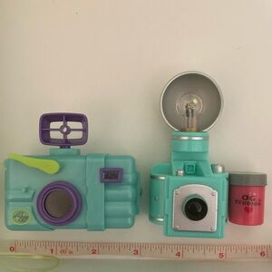 American Girl and Our Generation Doll Toy Cameras